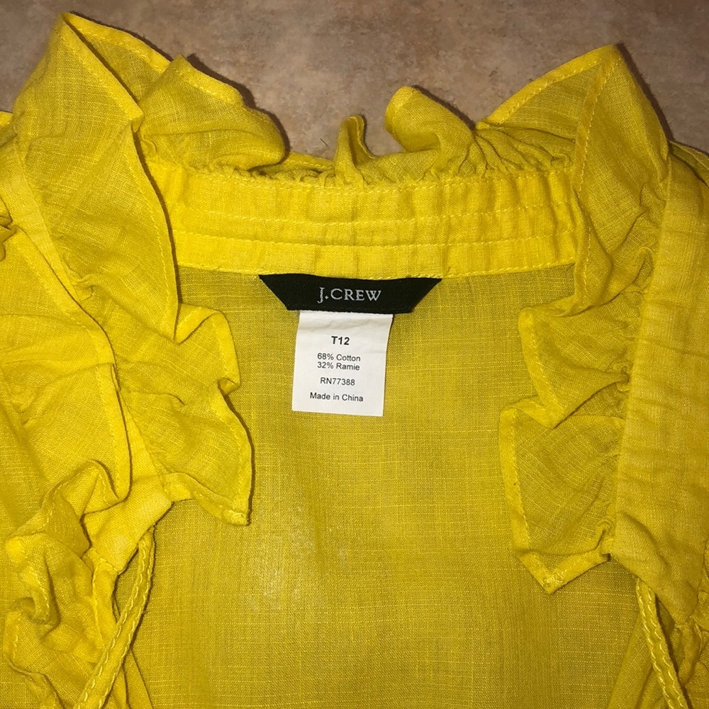 J Crew Blouse. Euc. - image 3